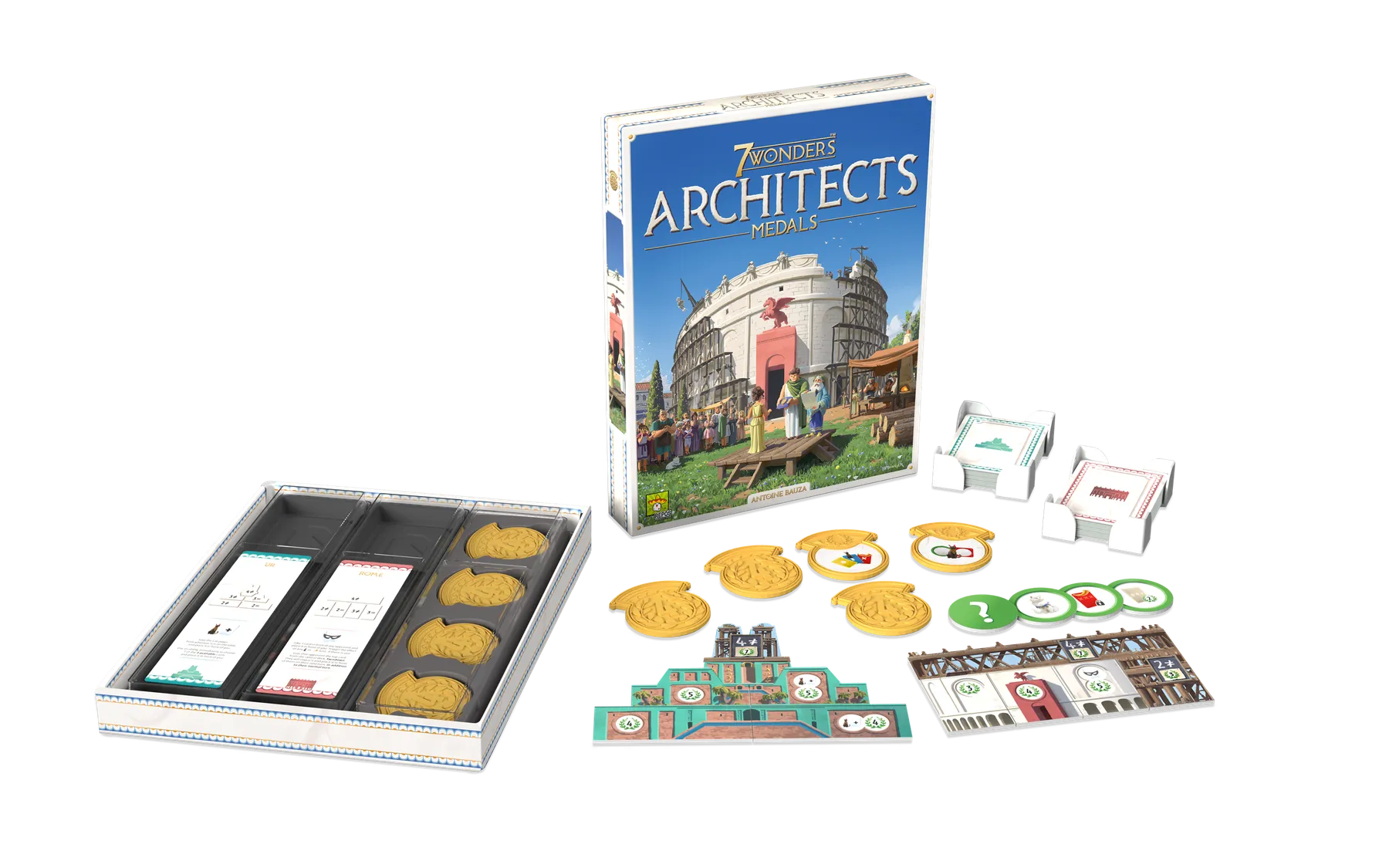 7 Wonders: Architects – Medals Expansion – English [1]