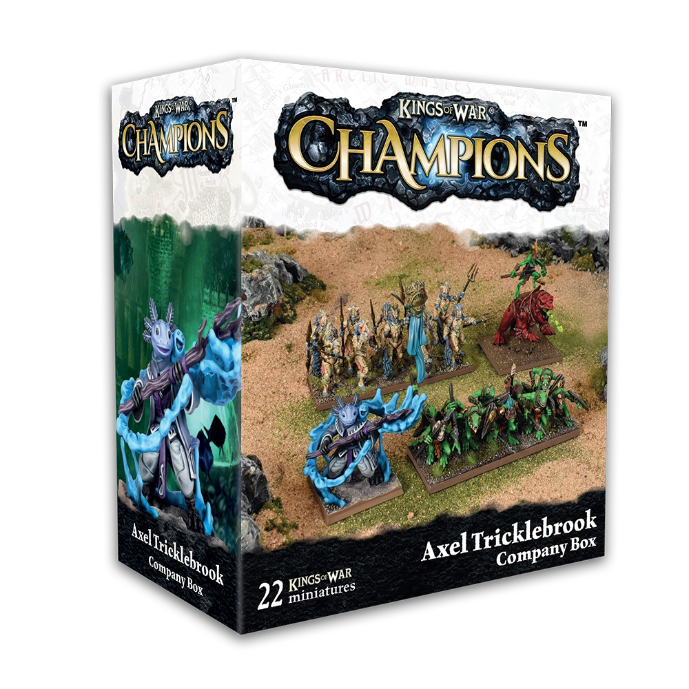 Board Games - Axel Tricklebrooks Company Box Kings of War Champions