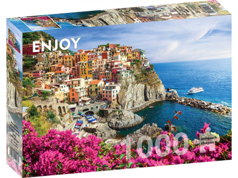 Puzzle 1000 piese - Puzzle 1000 piese Enjoy – Manarola, Cinque Terre, Italy