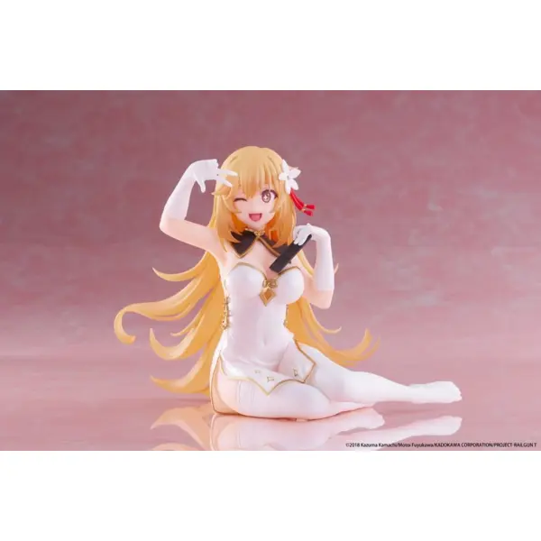Noutati - A Certain Scientific Railgun Desktop Cute PVC Figure Misaki Shokuhou Ver. 13 cm