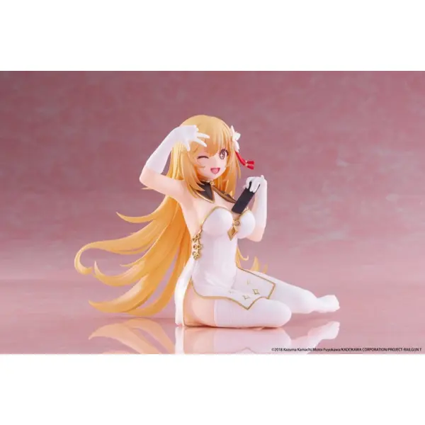 A Certain Scientific Railgun Desktop Cute PVC Figure Misaki Shokuhou Ver. 13 cm [4]