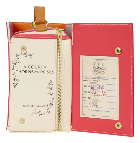 A Court of Thorns and Roses by Loungefly Crossbody Bag Book Series [4]