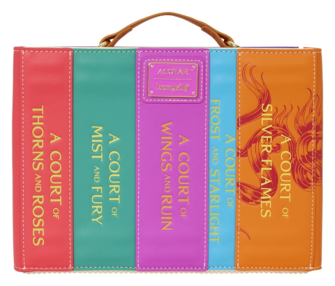 A Court of Thorns and Roses by Loungefly Crossbody Bag Book Series [6]