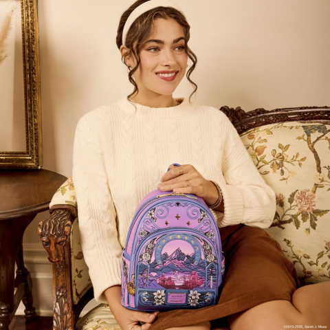 PRECOMENZI - A Court of Thorns and Roses by Loungefly Mini Backpack Night Court Ramiel Mountain