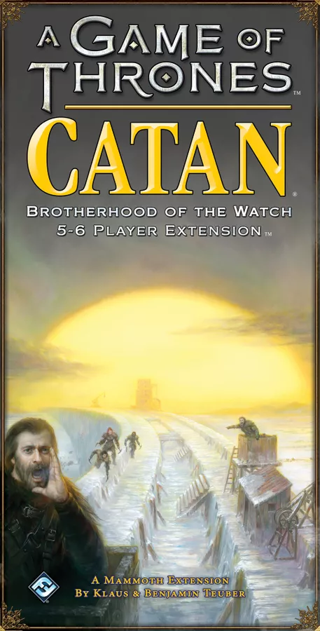 Board Games - A Game of Thrones: Catan – Brotherhood of the Watch: 5-6 Player Extension