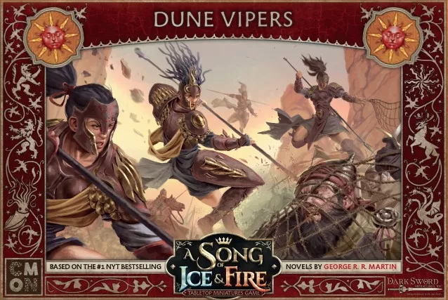 Board Games - A Song of Ice and Fire: Dune Vipers – Expansiune House Martell