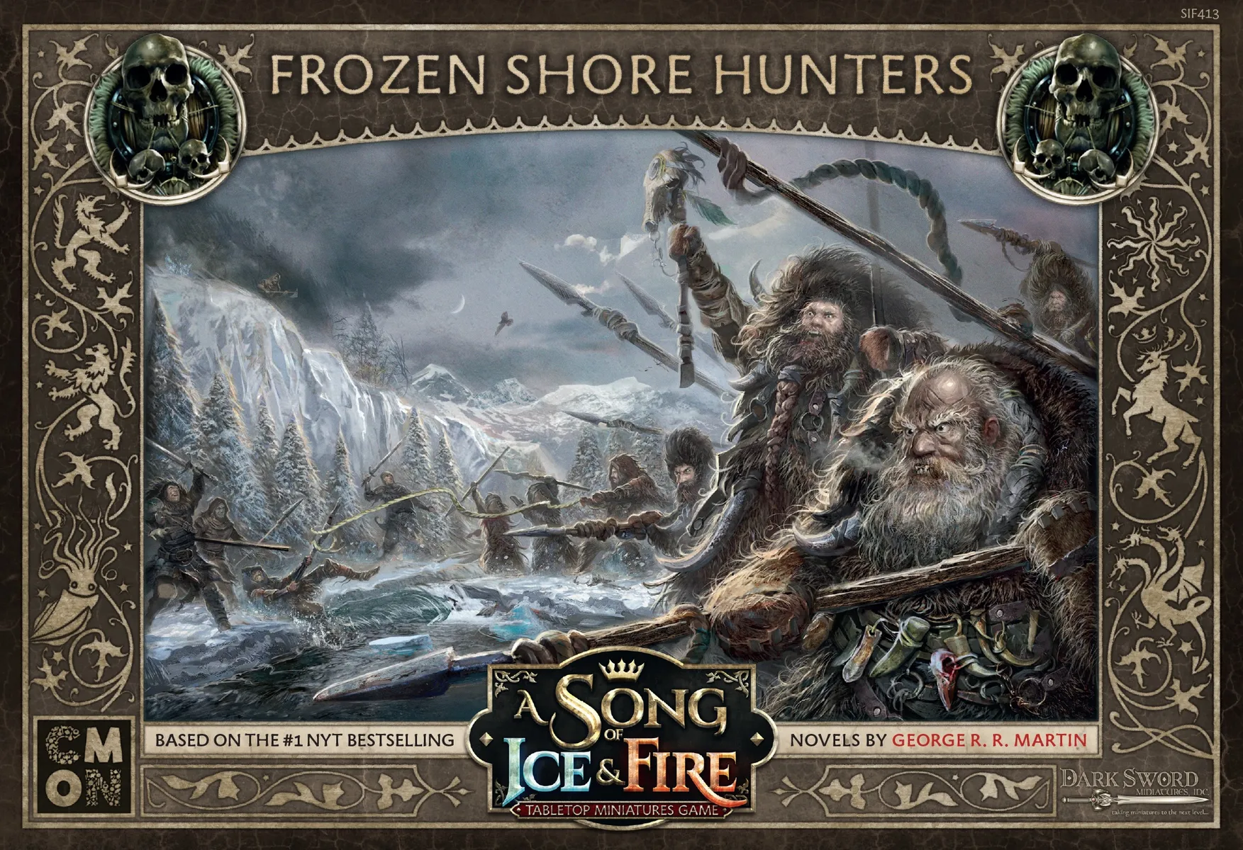 Board Games - A Song of Ice and Fire: Frozen Shore Hunters – Expansiune Free Folk
