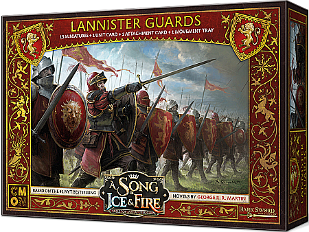 Board Games - A Song of Ice and Fire: Tabletop Miniatures Game – Lannister Guards