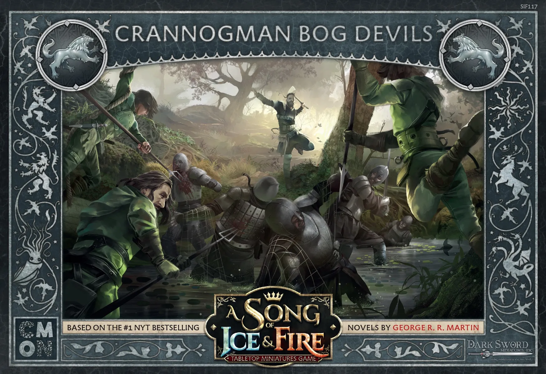 Board Games - A Song of Ice & Fire Miniatures – Crannogman Bog Devils