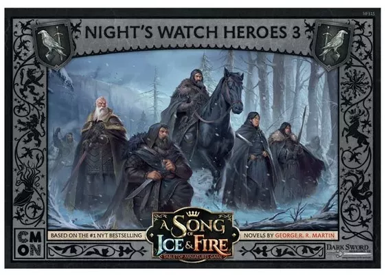Board Games - A Song of Ice & Fire: Night’s Watch Heroes Box 3