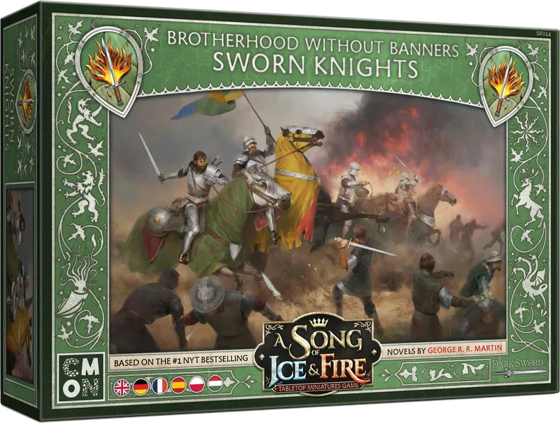 Board Games - A Song of Ice & Fire: Tabletop Miniatures Game – Brotherhood without Banners: Sworn Knights
