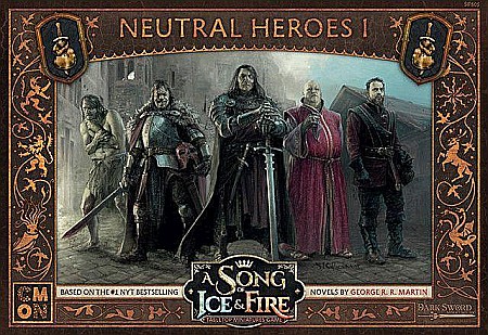 Extensii boardgames - A Song of Ice & Fire: Tabletop Miniatures Game – Neutral Heroes I