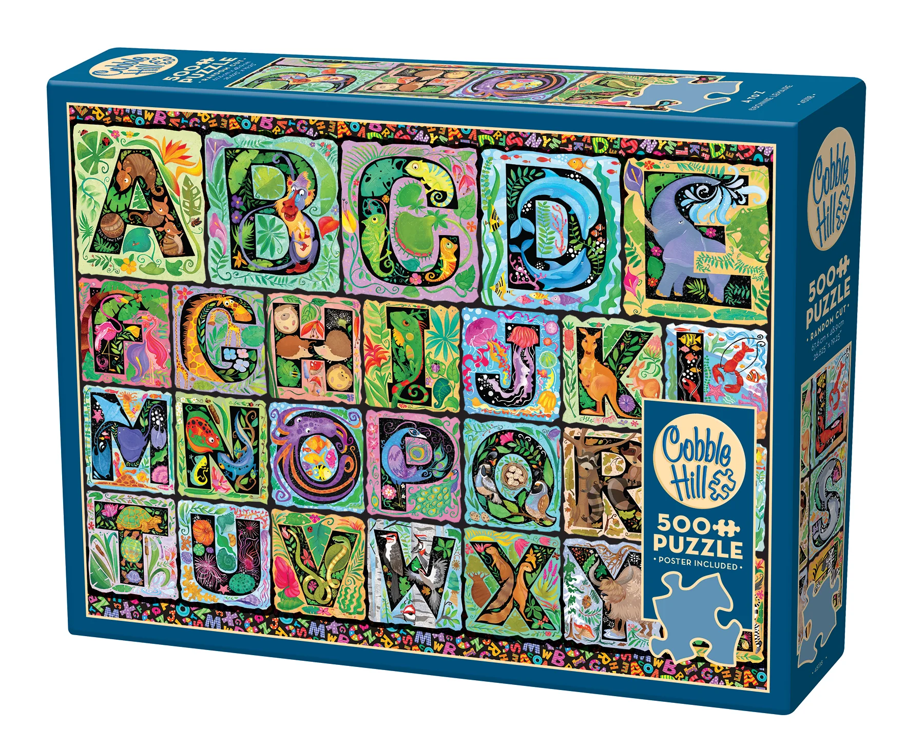 Puzzle 500 piese - A to Z – Puzzle 500 piese