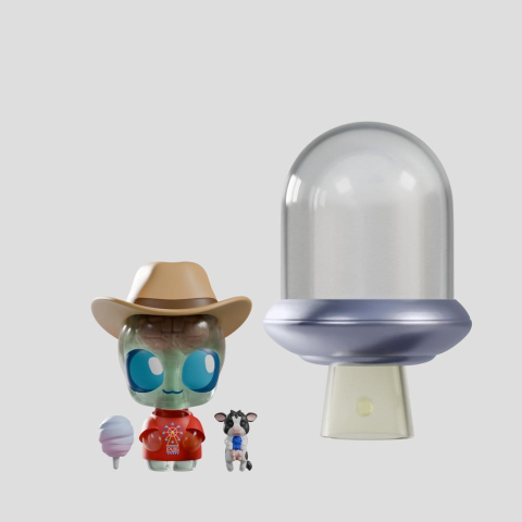 Abducted Mini Figures S1 9 cm Blind Box Display (9) [8]
