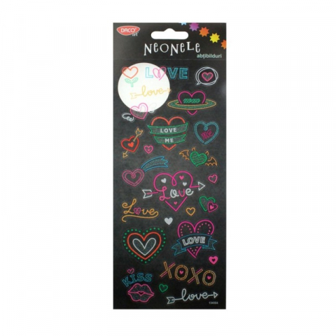 Abtibilduri - Abtibild - AB043 Love Neonele DACO