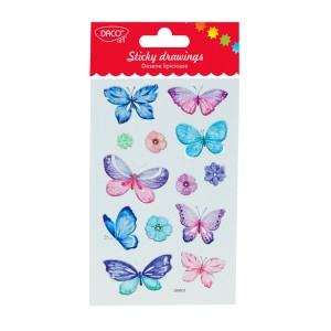 Rechizite, Creativitate, Hobby - ABTIBILD - AB103 FLUTURI DESENE LIPICIOASE DACO