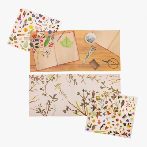 Abtibilduri de transferat Botanist, Moulin Roty [3]