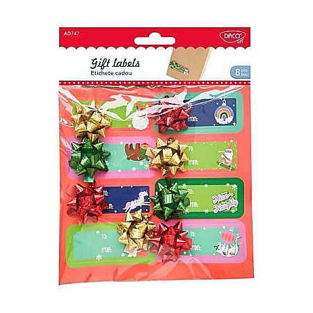 Alte produse creative - Accesorii - AD747 Etichete pentru cadou DACO