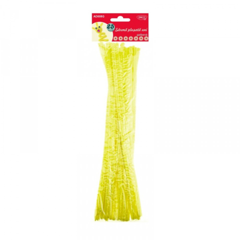 Rechizite, Creativitate, Hobby - Accesorii craft - AD008G Sarma plusata galben DACO