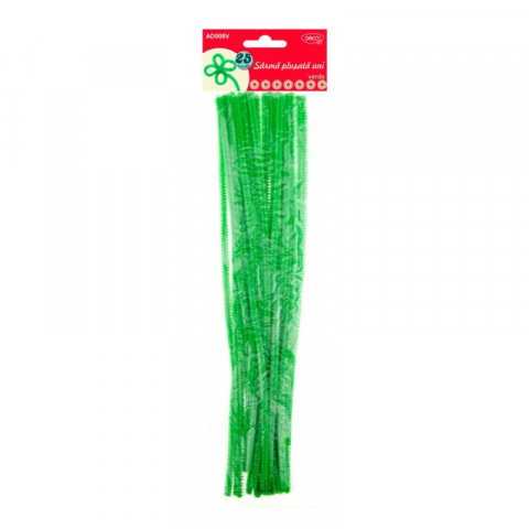 Alte produse creative - Accesorii craft - AD008V Sarma plusata verde DACO
