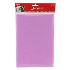 Rechizite, Creativitate, Hobby - ACCESORII CRAFT - AD081L FETRU UNI SET 4 LILA