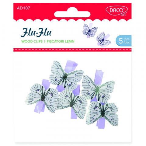 Alte produse creative - Accesorii craft - AD107 Fil-fil lemn DACO