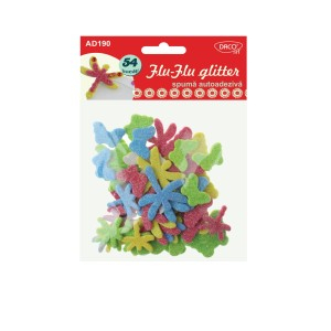 Rechizite, Creativitate, Hobby - ACCESORII CRAFT - AD190 FLU-FLU GLITTER SPUMA AA DACO