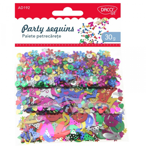 Rechizite, Creativitate, Hobby - Accesorii craft - AD192 Paiete petrecarete DACO
