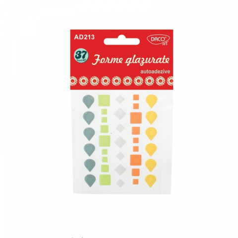 Rechizite, Creativitate, Hobby - Accesorii craft - AD213 Forme glazurate DACO