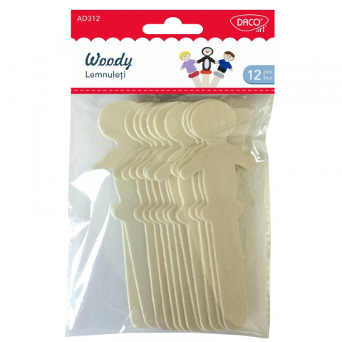 Rechizite, Creativitate, Hobby - Accesorii craft - AD312 Lemnuleti DACO