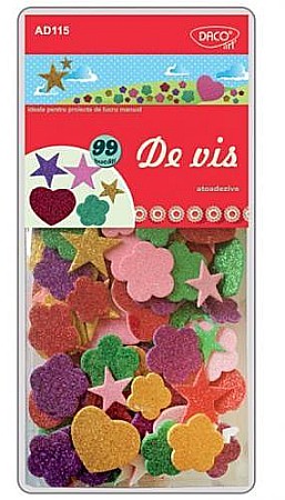 Accesorii Hartie Gumata (spuma) - Accesorii Craft - De Vis spuma AD115