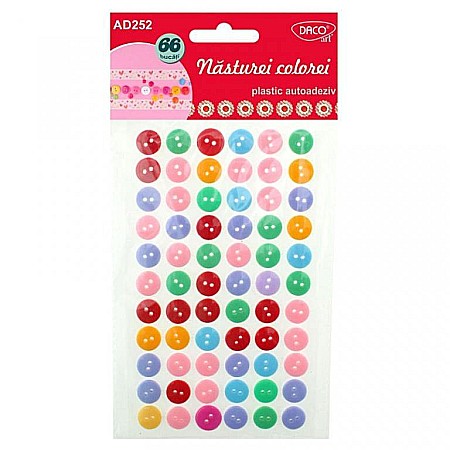 Alte produse creative - Accesorii craft - Nasturei colorei ADB252