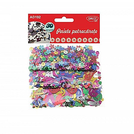 Alte produse creative - Accesorii craft - Paiete petrecarete AD192