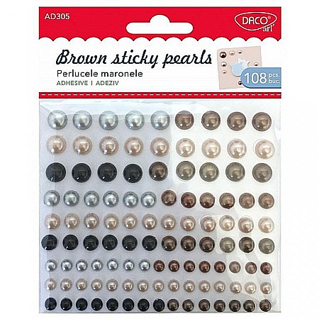 Alte produse creative - Accesorii craft -Perlucele maronele ADB305