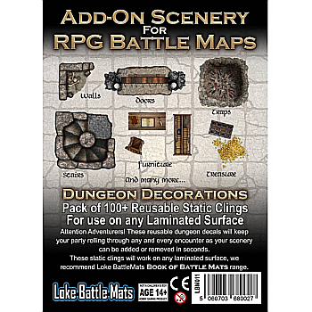 Accesorii pentru boardgames - Add-On Scenery for RPG Maps - Dungeon Decorations
