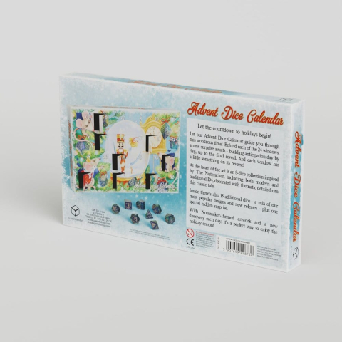 PRECOMENZI - Advent Dice Calendar Nutcracker