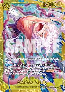 Singles One Piece - Adventure on Kami’s Island Monkey.D.Luffy (EB04-061) (V.1)