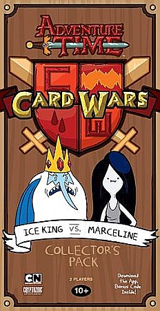 Board Games - Adventure Time Card Wars Ice King vs Marceline
