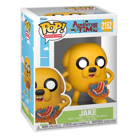 Collectibles - Adventure Time POP! Animation Vinyl Figure Jake with Bacon Pancakes 9 cm