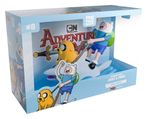 PRECOMENZI - Adventure Time Vinyl Figure Jake & Finn Summertime 13 cm