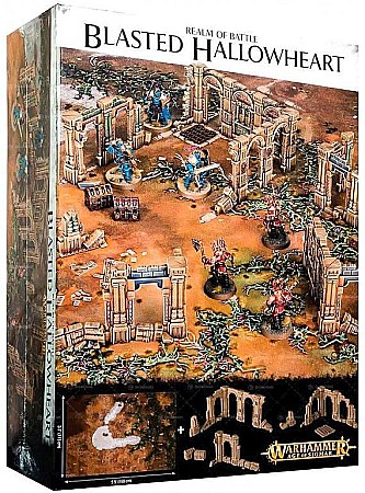 Accesorii pentru boardgames - Age Of Sigmar Realm Of Battle: Blasted Hallowheart