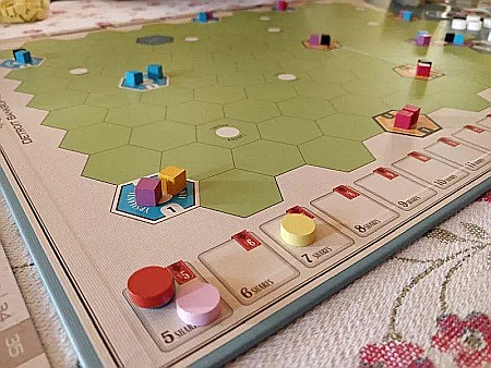 Age of Steam Deluxe Expansion: Detroit Bankruptcy & Heavy Cardboard Maps [2]