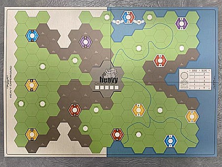 Board Games - Age of Steam Deluxe Expansion: Detroit Bankruptcy & Heavy Cardboard Maps
