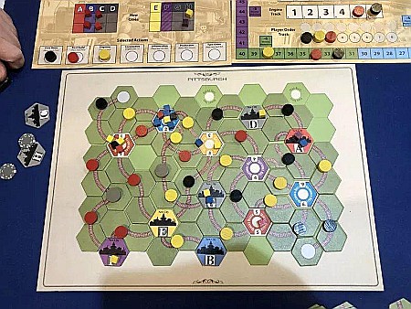 Age of Steam Deluxe Expansion: New England/Pittsburgh & Switzerland Maps [3]