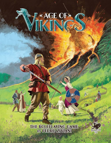 Board Games - Age of Vikings: Core Rulebook – Hardcover RPG