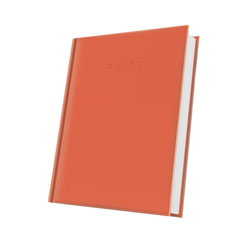 Agende, carnetele si alte produse din hartie - Agenda Herlitz A5 2027, portocaliu