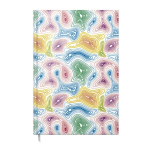 Rechizite, Creativitate, Hobby - AGENDA A5 NEDATATA COLORFUL WAVES