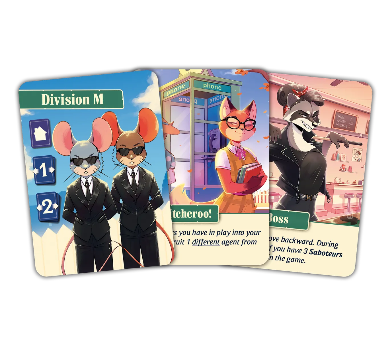 Reduceri - Agent Avenue: Division M – Expansiune joc de carti (EN)