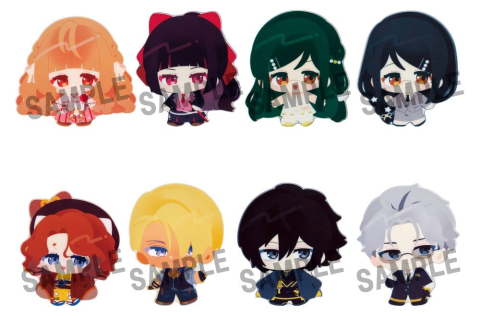 Agents of the Four Seasons Karakoro Clear Candy Figures Dance of Spring Mini Figures 6 cm Blind Box Display (8) [15]