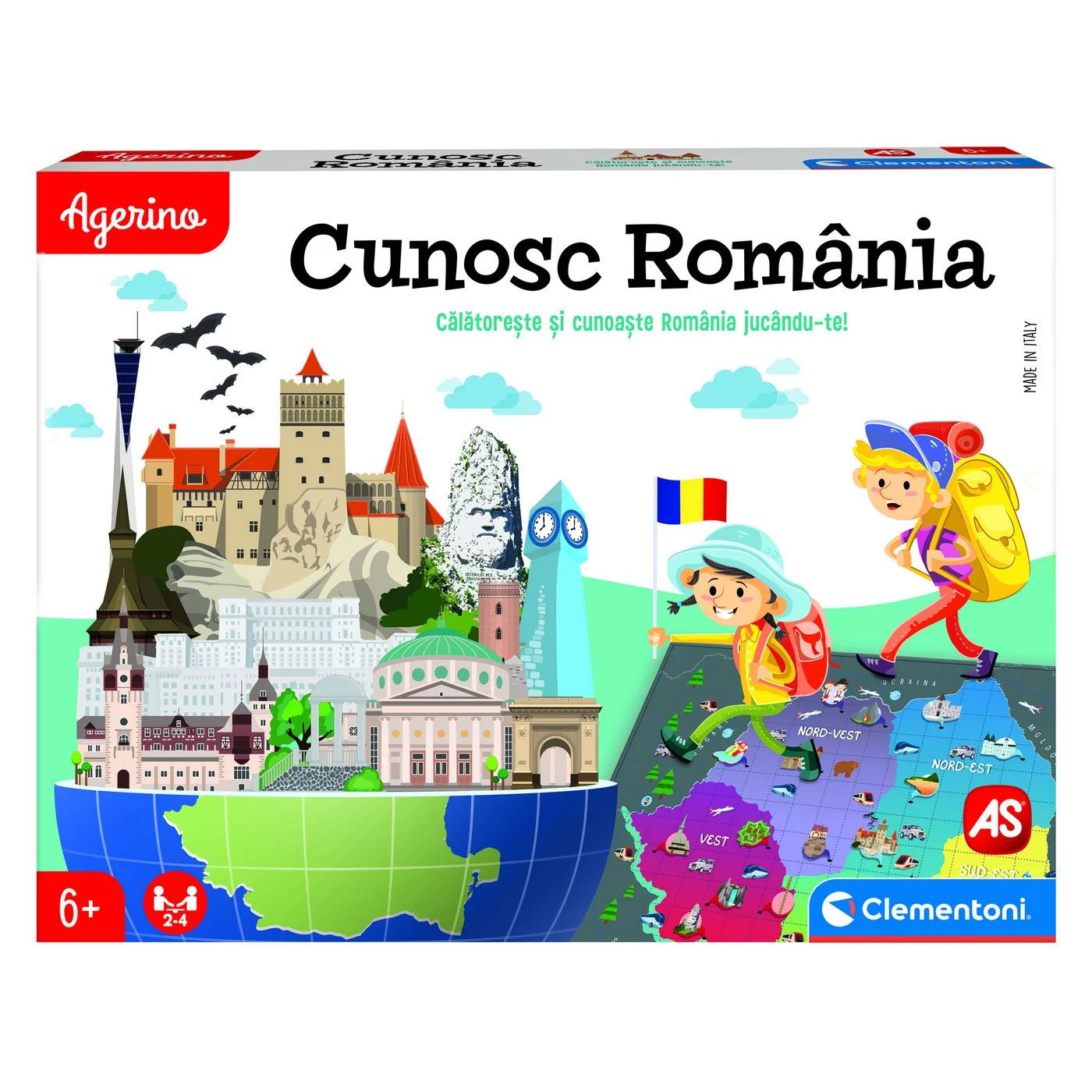 Noutati - Agerino Cunosc Romania - Joc Educativ de Geografie si Calatorii